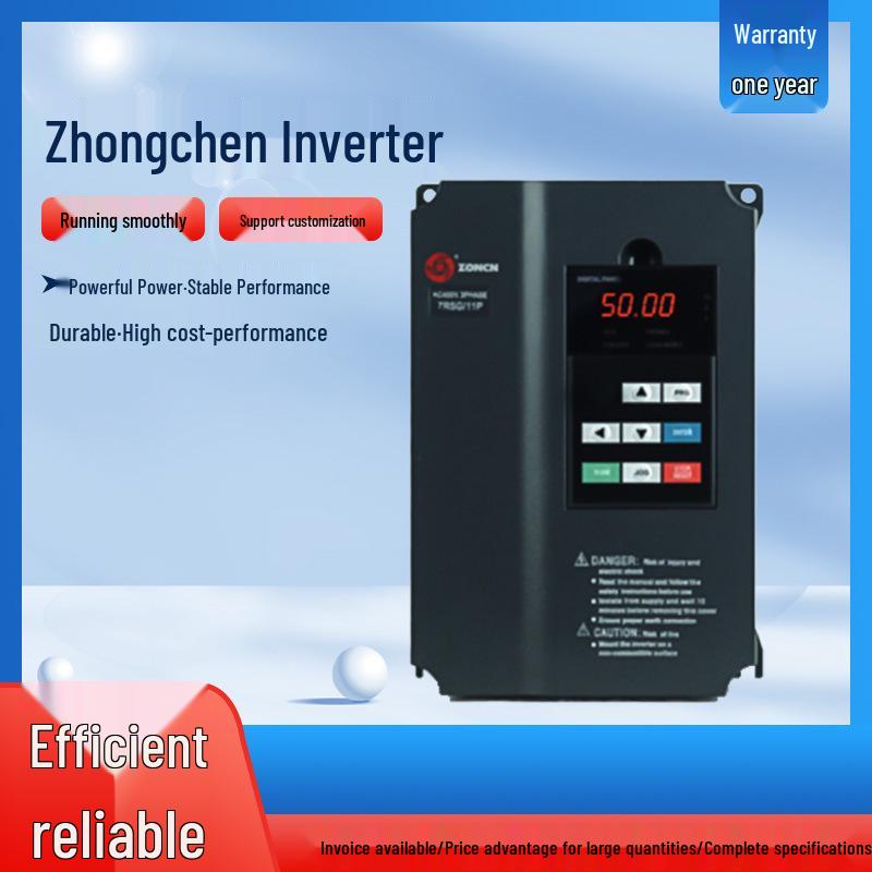 Shanghai Zhongchen Z8000 Serie Closed-Loop Vektor Hochleistungs-Inverter 11KW/7.5KW