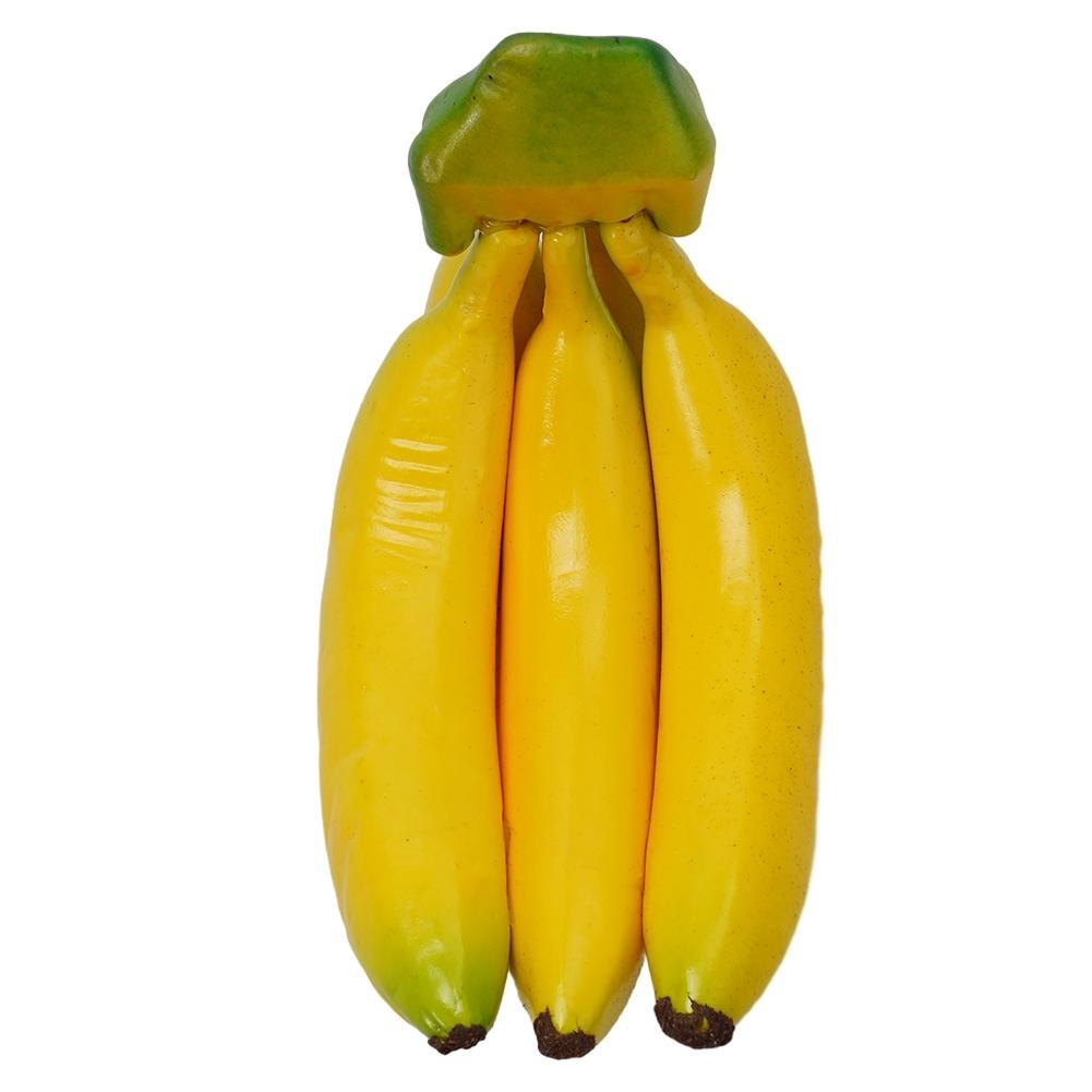 Yellow Artificial Banana Foam For Film Set Photography Props