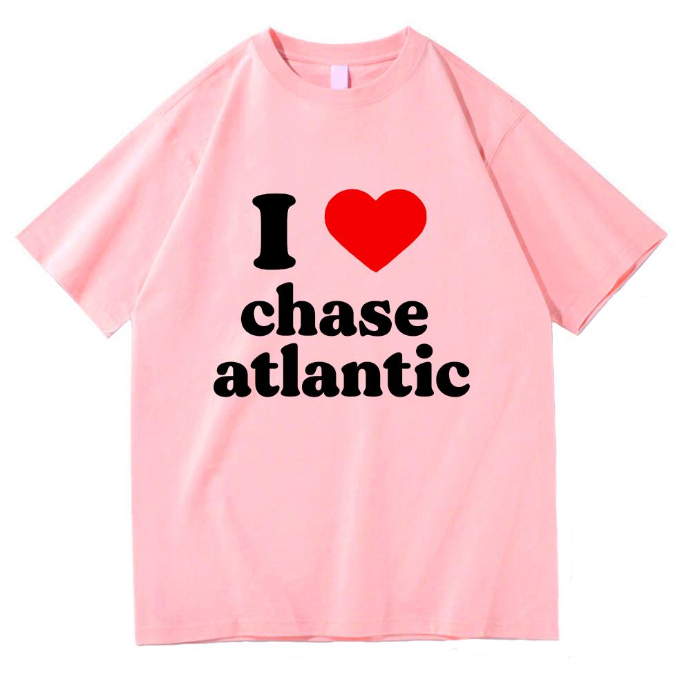 Miluji Chase Atlantic Tričko Vintage Cool Pánské/dámské oblečení Harajuku Oblečení Unisex Topy Oblečení Grafická trička Topy