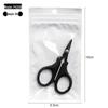 Stainless Steel Multifunctional Fishing Line & Lure Cutter, Small Serrated Scissors for Dyneema PE and Outdoor Use