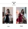 Elegant Low-Cut Strappy Summer Dress - Nightclub Sexy Slimming Plus Size Waist-Cinched Short Skirt for Women