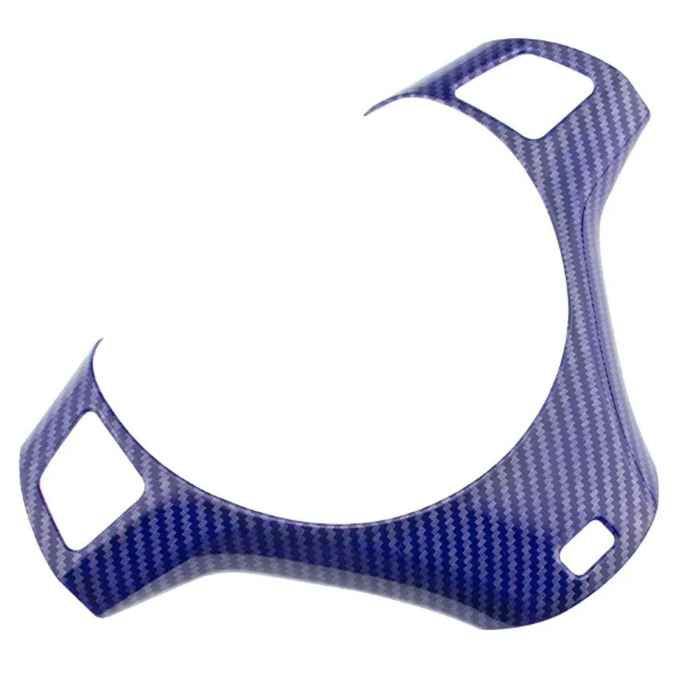 1 Pezzo/Set ABS Copertura Decorativa Pannello Volante Auto Rivestimento Striscia Adesiva per BMW Serie 1 3 E87 E90 E92 E93 2005-2011 2012