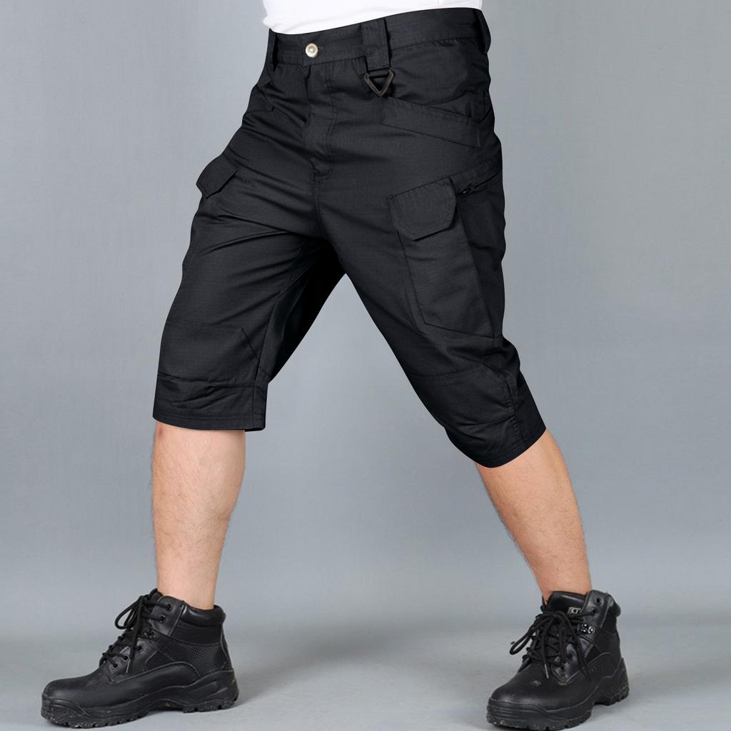 Men's Cargo Shorts Loose Fit Casual Hiking Shorts Outdoor Fishing Shorts With Multi Pockets