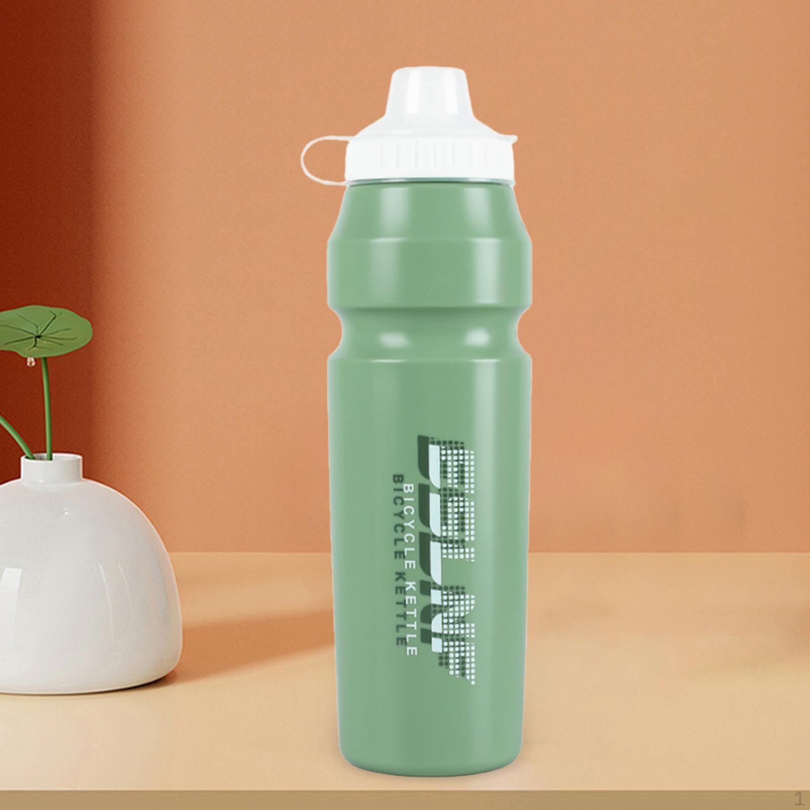 

Спортивная бутылка для воды емкостью 1 л, герметичная, многоразовая, сжимаемая для бега зелёный