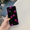 PP19 Cherry fruit Cute Soft Shell Transparent Phone Case for Motorola Moto G7 G8 G9 G84 G85 G73 G24 G15 Z2 Play Power Plus