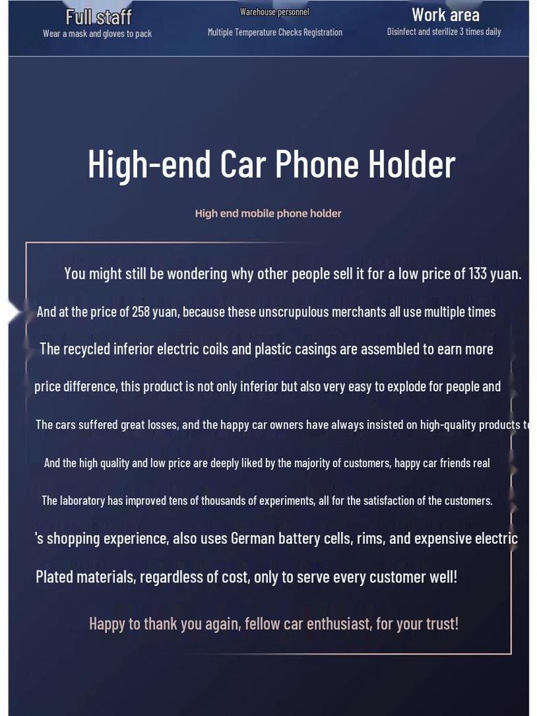 2025 Black Automatic Car Phone Mount & Wireless Charger with Apple Navigation