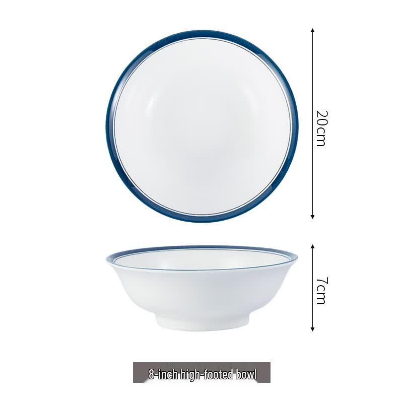 Anti-scald Ceramic Noodle Bowl