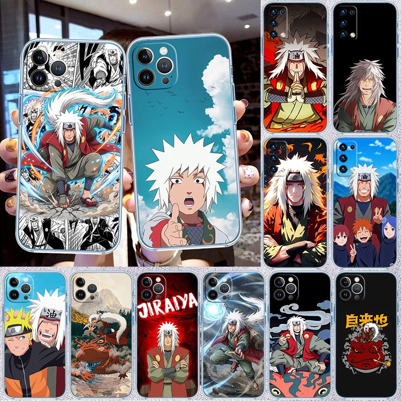RA22 NARUTO Jiraiya Transparente Handyhülle für Motorola Moto G7 G8 G9 G84 G85 G73 G24 G15 Z2 Play Power Plus