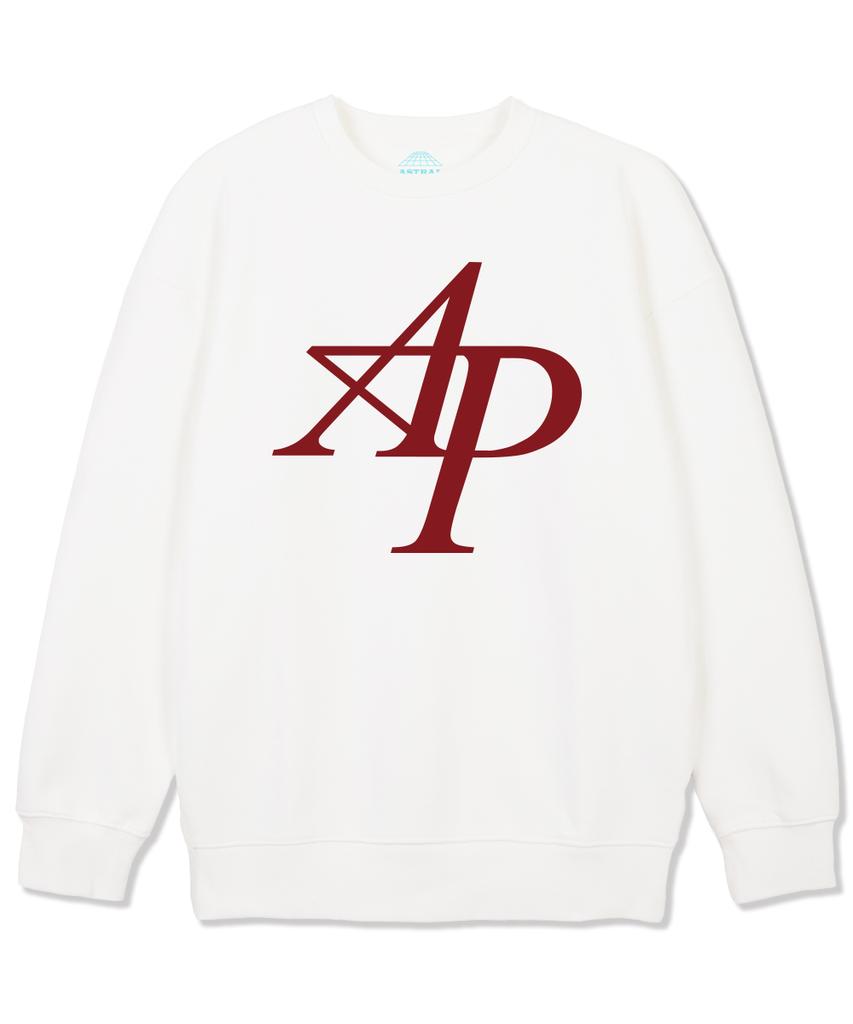 ASTRAL PROJECTION New Ap Logo Loose Fit Sweatshirt_White