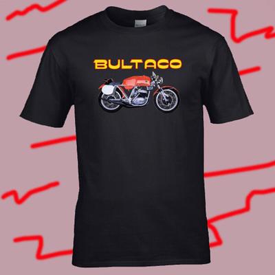 Bultaco Montjuic Logo Black Unisex T-Shirt