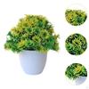 Artificial Bonsai Potted Flower Art Crafts Simulation Plants Table Ornament for Entrance Farmhouse