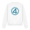 Fantastic Four Unisex Adult Superhero Team Sweatshirt