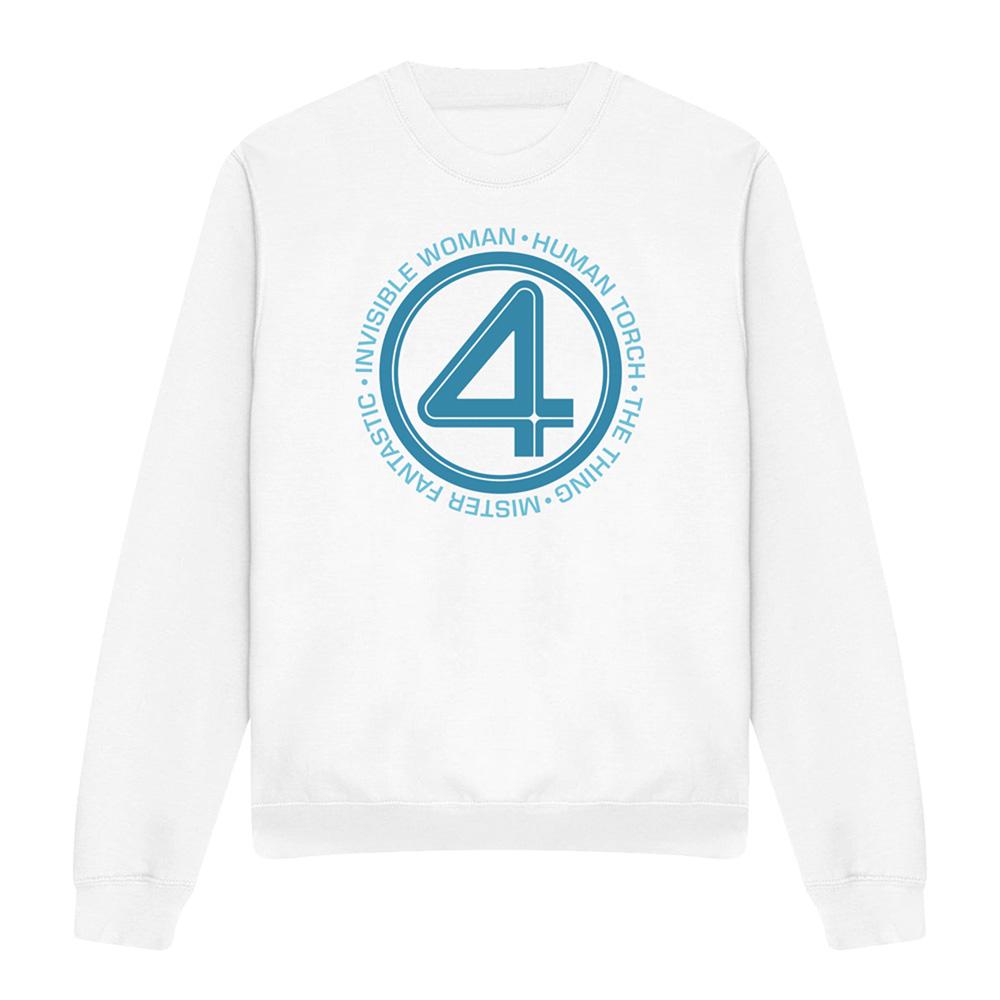 Fantastic Four Unisex Adult Superhero Team Sweatshirt