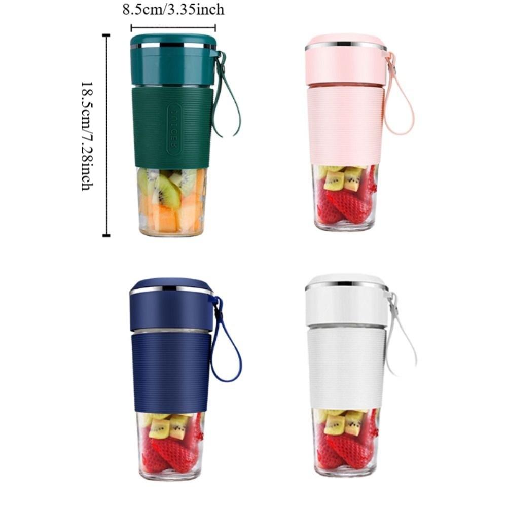 Rechargeable Fruit Juice Maker Wireless Juicer Machine Portable Smoothie Blender  Office