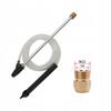 Sandblasting Kit with Brass Connection M22 X1.5mm for Kranzle, Ceramic Nozzle, 3m Hose, 460mm Lance