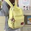 Schoolbag Minimalist Backpack for Middle and High School Students Versatile Large Capacity Lightweight Leisure Travel Backpack Daily Going Backpack