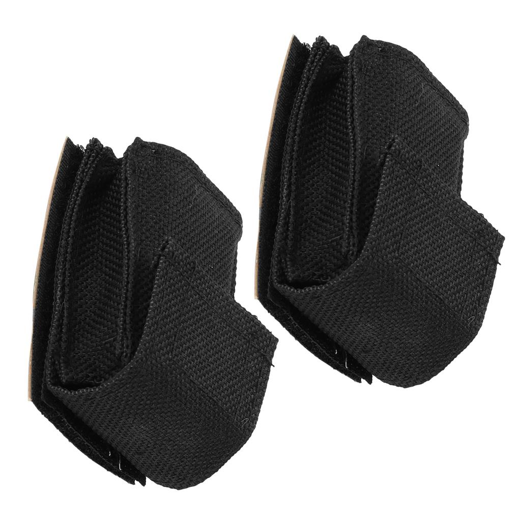 2Pcs Bass Battery Case 9V Guitar Pickup Nylon Holder Bag Cover Set Kit Accessory