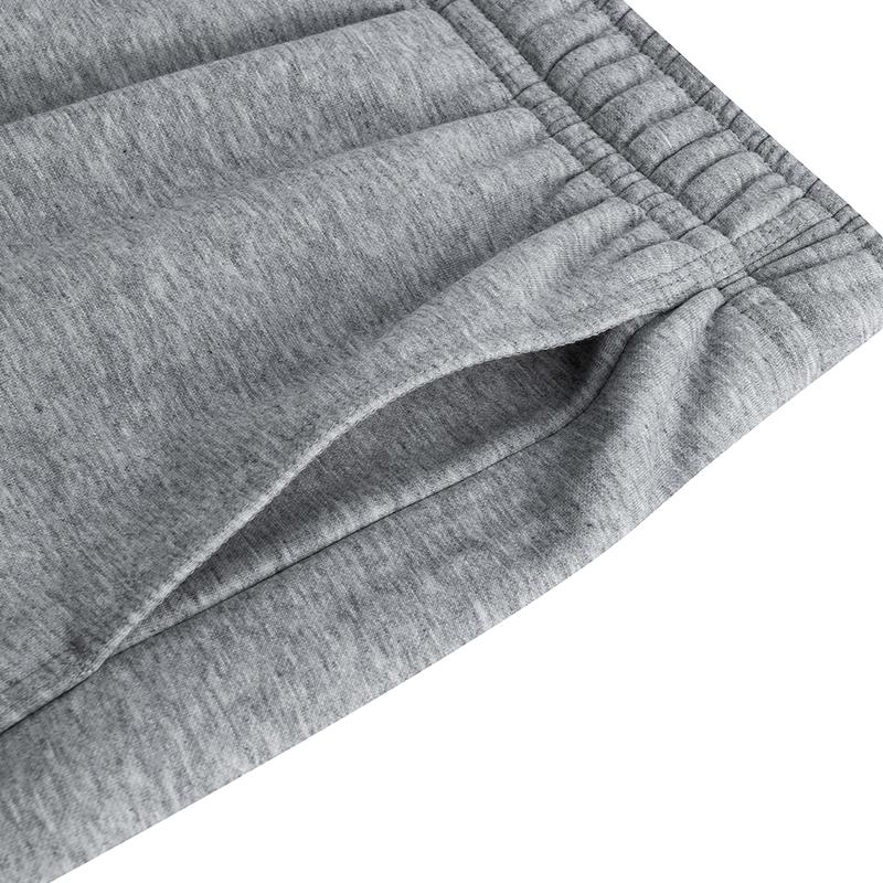 Anta Retro Solid Color Lace-Up Breathable Versatile Fleece Loose Knit Sports Pants Men bottoms 152548301N-1