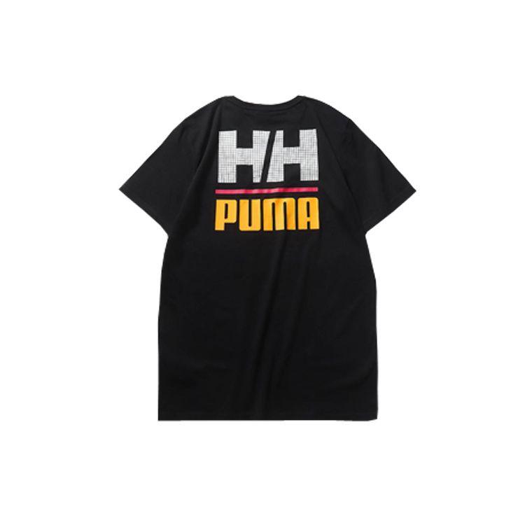 Puma X Helly Hansen Collaboration Short Sleeve T-Shirt Men tops Black 597147-01 XS