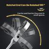 8-28MM Tubing Ratchet Wrench with Open Flexible Head 72 Teeth for Car Repair Oil Wrenches Hand Tool