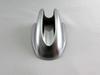 BRIGHTZ Satin Silver Antenna Cover for Impreza Sport Hybrid GPE GPE Impreza Sport Hybrid Hybrid Impreza Sport Impreza Sport Hybrid 31046 [ANTENNA-043]