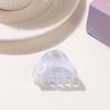 Hair Claw Triangle Hollow Design Back Head Hair Clip Anti-slip Teeth Strong Grip Shower Hair Clamp Versatile Use Hair Accessory
