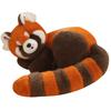 Brown Plush Raccoon Toys Animal Stuffed Dolls Cartoon Decoration Kids Gifts