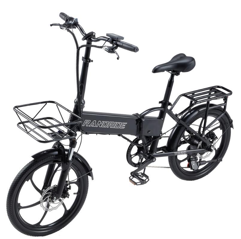 Ebike 2025 nový RANDRIDE YA20 350W 48V 12.8AH.CST skládací horské terénní městské elektrokolo