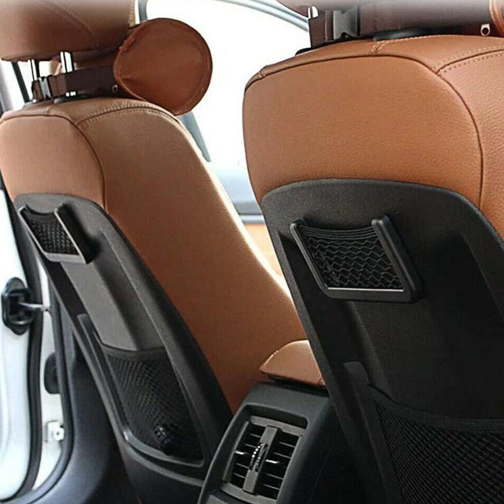 Nets Car Interior Seat Back Phone Holder Car Mesh Net Holder Back Sundries Pocket Car Storage Bag