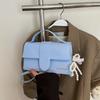 Premium Texture Temperament Beautiful Versatile Handbag Women's Solid Color Simple Shoulder Messenger Bag Casual Trend