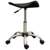 Tabouret - VIDAXL - Marron - Similicuir - Hauteur réglable - Pivotant