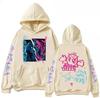 Elegancwclow Anime Arcane-Jinx Hoodie Harajuku Hip Hop Pullo