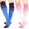 A Pair of Women'S Knee-High Compression Socks Made of Multifunctional Nylon for Fitness, Sports, And Sleep