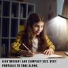Portable LED Desk Lamp Ultra Light Foldable Eye Caring Soft Light for Travel Study Reading Working Use