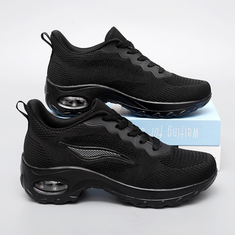 New large size medium mother shoes autumn non-slip breathable walking shoes platform comfortable rocking sneakers 35