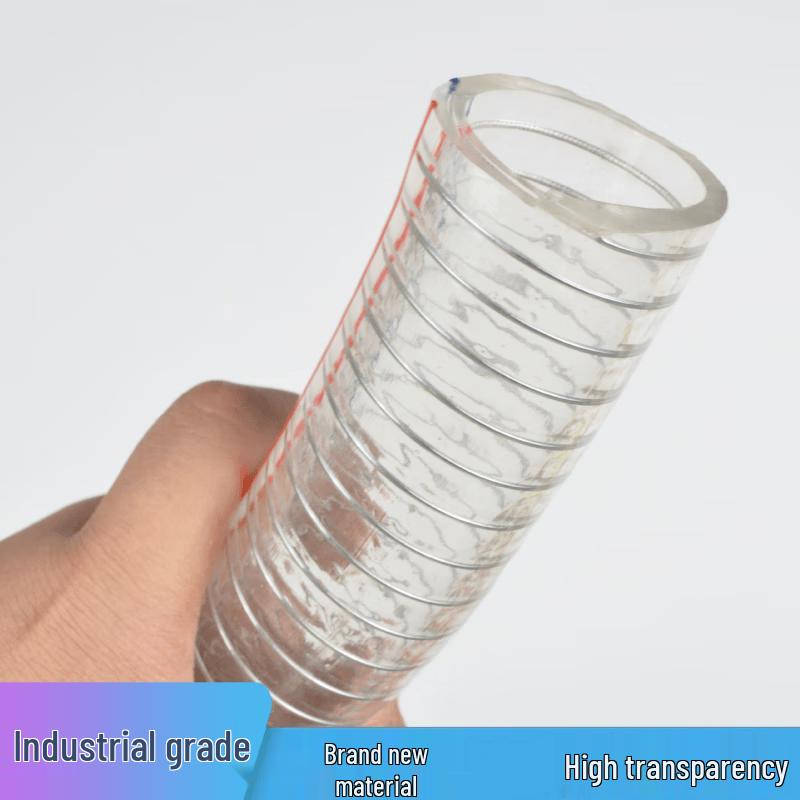 PVC Steel Wire Reinforced Transparent Hose