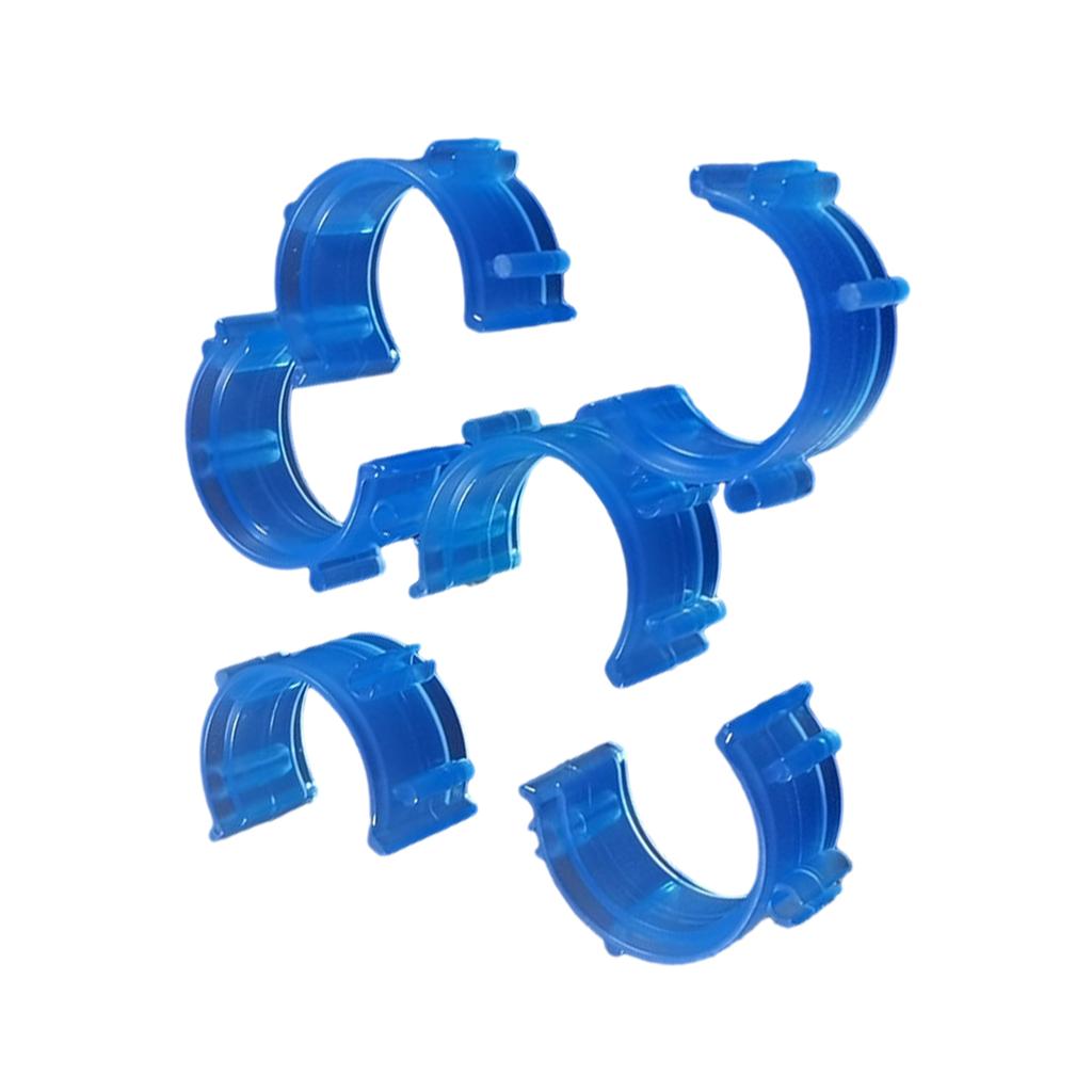 20 Pcs Bobbin Clamps Holders Thread Organizing Bobbin Holder Clips Silicone Spool Huggers Thread Holders for Embroidery