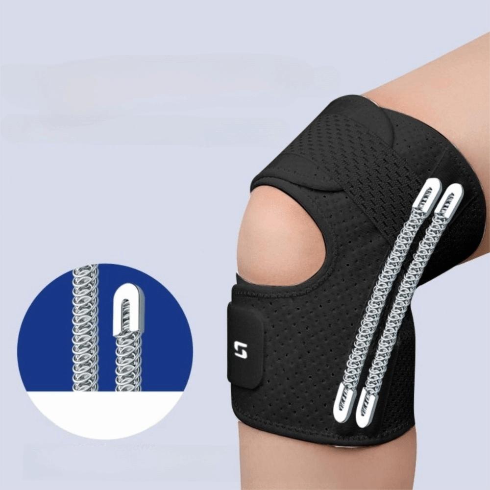 Breathable Knee Pads Patella Strap Cushion Pressure Knee Band Brace  Fitness Supports Sports