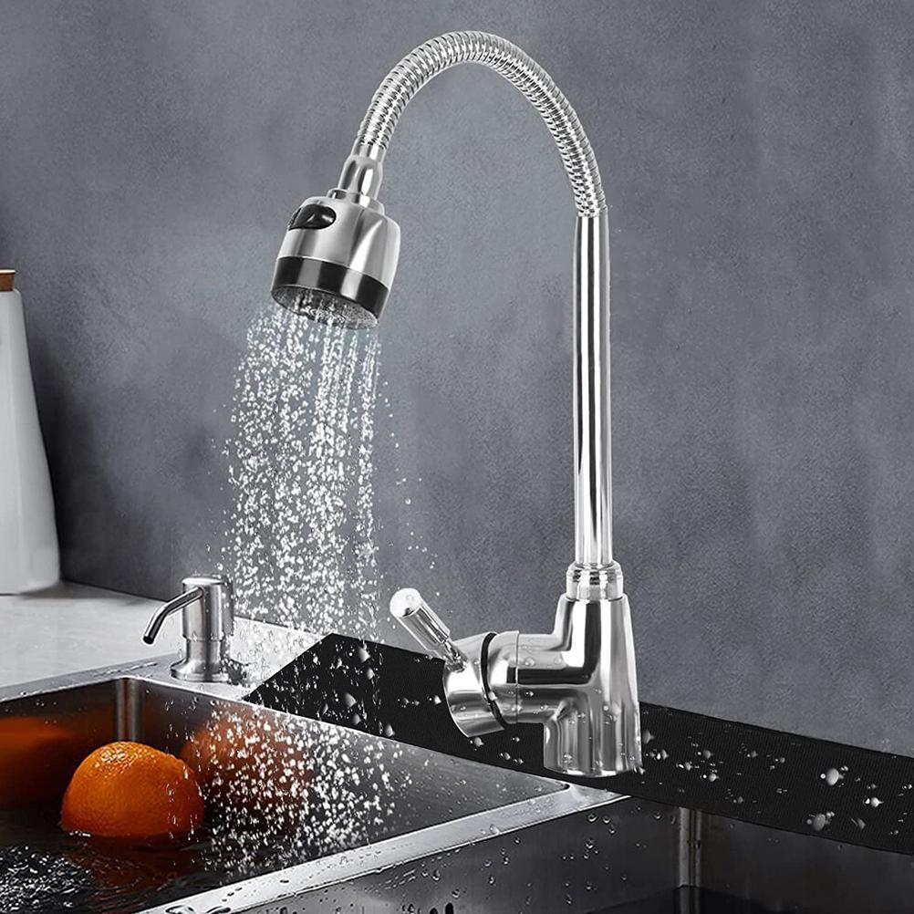Faucet Absorbent Mat for Kitchen Sink Splash Guard Sink Water Splash Guard Behind Faucet Drying