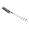 Handle Stainless Steel/Brass/Nylon Head Grinder & Polishing Wire Brush For Rust Cleaning