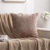 Pillow Cover Chenille Living Room Sofa Simple Modern Double-sided Solid Color Cushion Cover Core-free Bedside Pillow Backrest