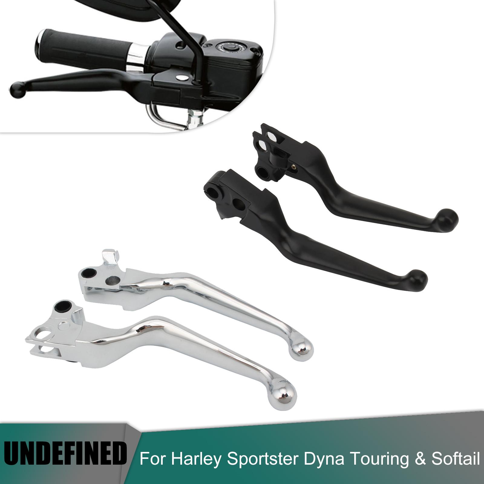 

Рычаг тормозной муфты мотоцикла, черная ручка тормоза для Harley Sportster XL 1996-2003 Softail Blackline Dyna FXD Touring Road