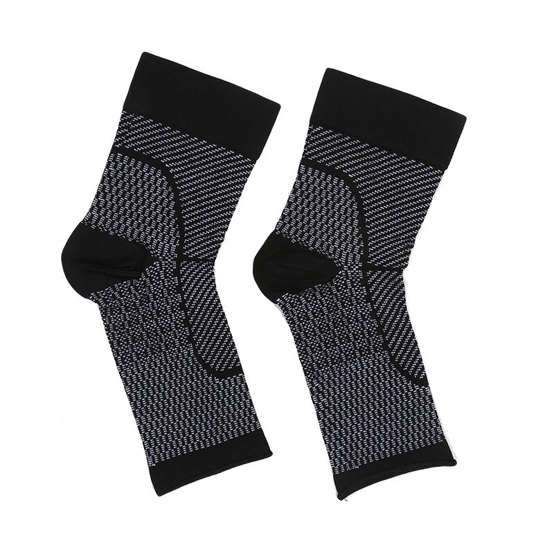 Ankle Joint Protection Open-toe Pressure Socks Sweat Absorption Reduce Vibration Compression Socks Hosiery Sports
