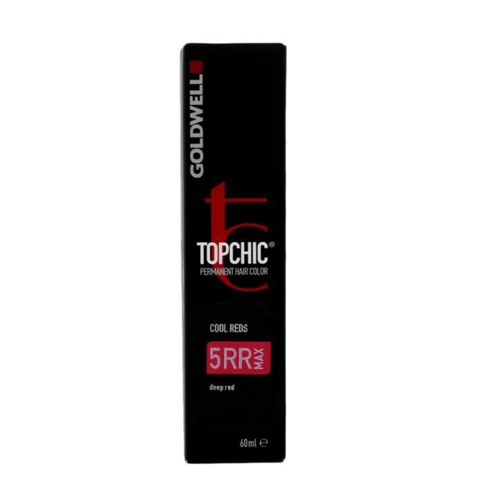 

Coloration capillaire - Goldwell - Topchic - Tube 60ml - 5RR - Rouge - Crème