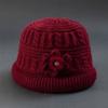 Women S Winter Warm Knit Scarf Hat Set For Middle Aged Moms