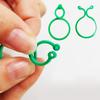 S/L Garten Reben Umreifung Clips Anlage Gebündelt Schnalle Ring Halter Tomaten Garten Pflanze Stehen Werkzeug 10-50Pcs garten Decor Acc
