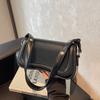 Popular Small Square Bag Women's New Autumn and Winter Versatile Retro Shoulder Crossbody Armpit Bag