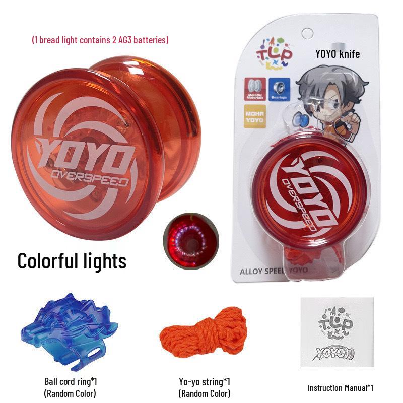 Alloy Luminous Yo-Yo for Kids - Competition Grade, Sleep & Live Play 