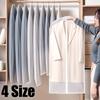 Dust Proof Garment Protector Cover Bag Fully Enclosed Clothes Cover with Zipper Clothes Bags Hanging Durable Clothes Storage Bag