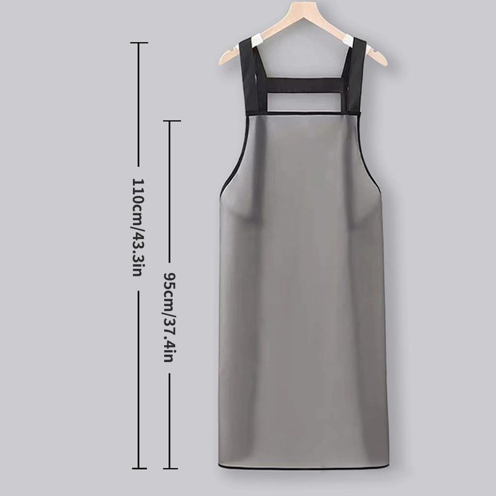 1 Stück Wasserdichte Ölbeständige Schürze - Geeignet für Haushaltsküche Kochen, Geschirrspülen und Restaurant-Arbeitskleidung